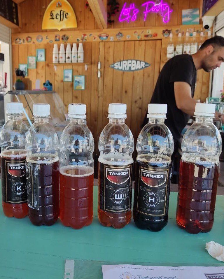 7.07.22 Презентация Крафтовой Пивоварни Танкер (Сочи) в пляжном-баре Surfbar Небуг