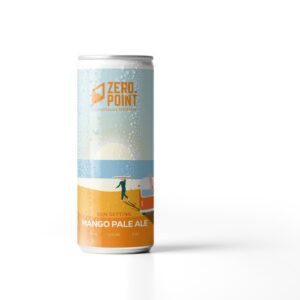 Пиво "Sun Setting Mango Pineapple Pale Ale" Безалкогольное Zero Point Brewery банка 0,33 ящик 20шт