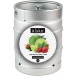 Сидр фруктовый Alska Strawberry & lime fruit (Альска клубника и лайм) Оптом Кег 30 л Швеция (The Swedish Cider Company AB)