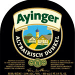 Пиво Ayinger Altbairisch Dunkel (Lager - Munich Dunkel) Кег 30 л Германия