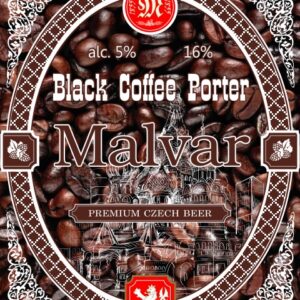 Malvar Cerne Stout Coffe  Кофейный стаут чёрное 30 л ПЭТ