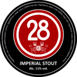 Пиво Caulier 28 Imperial Stout (Каулер 28 Империал Стаут) фильтрованное тёмное стаут кег 30 л Бельгия