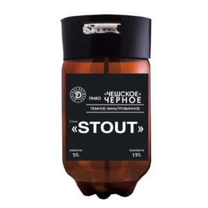 Пиво STOUT «Чешское чёрное» темное ДЕМИДОВСКИЕ ПИВОВАРНИ эль кег 30л