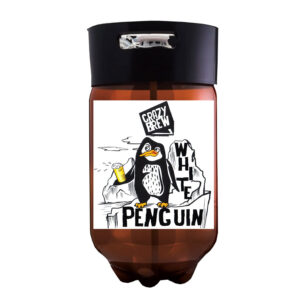 Пиво ПИНГВИН Белый ("PENGUIN" White) Crazy BREW лагер кег 20л