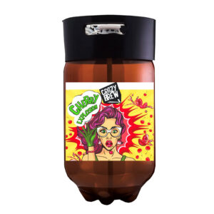 Пиво Brew "Черри Эксплоушн" ("Cherry Explosion") Crazy BREW фруктовое ПЭТ кег 20л