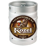 Пиво « Velkopopovický Kozel» Černý (КОЗЕЛ) СанАнбев лагер 20л Россия Лицензия