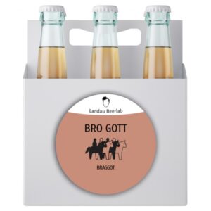 Пиво Bro Gott (Бро Готт) медовый эль Оптом В упаковке 12 шт. по 0.5 л Россия (Panzer Landau Beerlab)