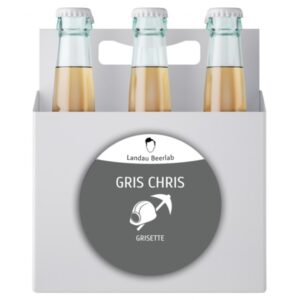 Пиво Gris Chris (Грис Крис) гризетт Оптом В упаковке 12 шт. по 0.5 л Россия (Panzer Landau Beerlab)