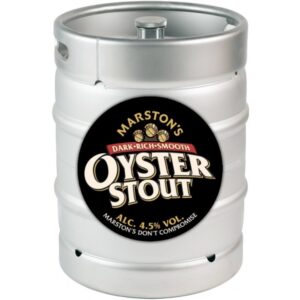 Пиво Marstons Oyster Stout (Марстонс Ойстер Стаут) фильтрованное, темное. Стаут. Кег 30 л. Англия