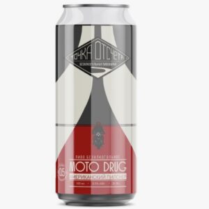 Пиво "Moto Drug" Безалкогольное Zero Point Brewery банка 0,33 ящик 20шт