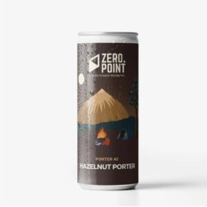 Пиво "Porter42 Porter" Безалкогольное Zero Point Brewery банка 0,33 ящик 20шт