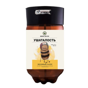 Пиво "Ушаталость" Мужская компания Медовый лагер кег 30 л