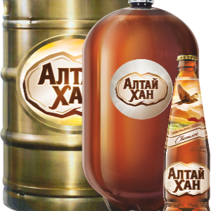 Алтай Хан Бочкари бутылка 0,5 х 12 шт