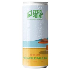 Пиво "Good Vibe Pineapple Pale Ale" Безалкогольное Zero Point Brewery банка 0,33 ящик 20шт