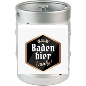 Пиво "BADEN BIER Dunkel" Темный Хайнекен Лагер МЕТ кег 30л