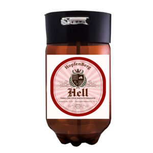 Пиво "Hell" Светлое HopfenBerg Лагер ПЭТ кег 30 л
