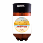 Пиво "Аусвайс / Gletcher Ausweis" светлое GLETCHER BREWERY Weissbier ПЭТ кег "А" 20л