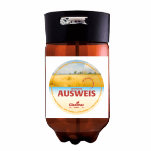 Пиво "Аусвайс / Gletcher Ausweis" светлое GLETCHER BREWERY Weissbier ПЭТ кег "А" 20л