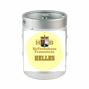 Пиво Hofbrauhaus Traunstein Helles (Хеллес) Мет Кег 30 л Германия