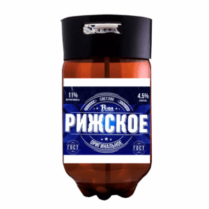 Пиво «Рижское традиционное» Светлое Трехсосенский Лагер кег ПЭТ 30 л