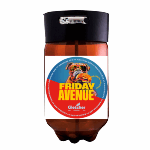 Пиво "FRIDAY AVENUE APA" светлое GLETCHER BREWERY APA ПЭТ кег 20л