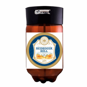 Пиво "Heidegger Hell" светлое GLETCHER BREWERY Hell ПЭТ кег "G" 20л